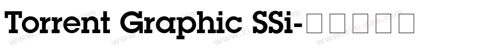 Torrent Graphic SSi字体转换
